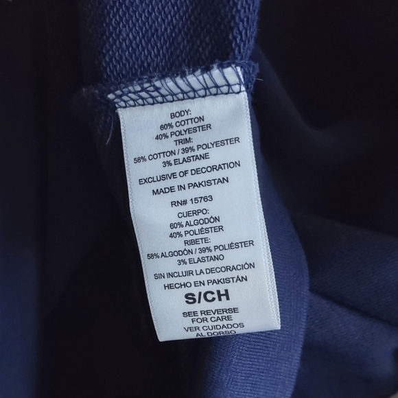 New Life is Good Navy Sunburst Sweatshirt Women's Small - Picture 8 of 10